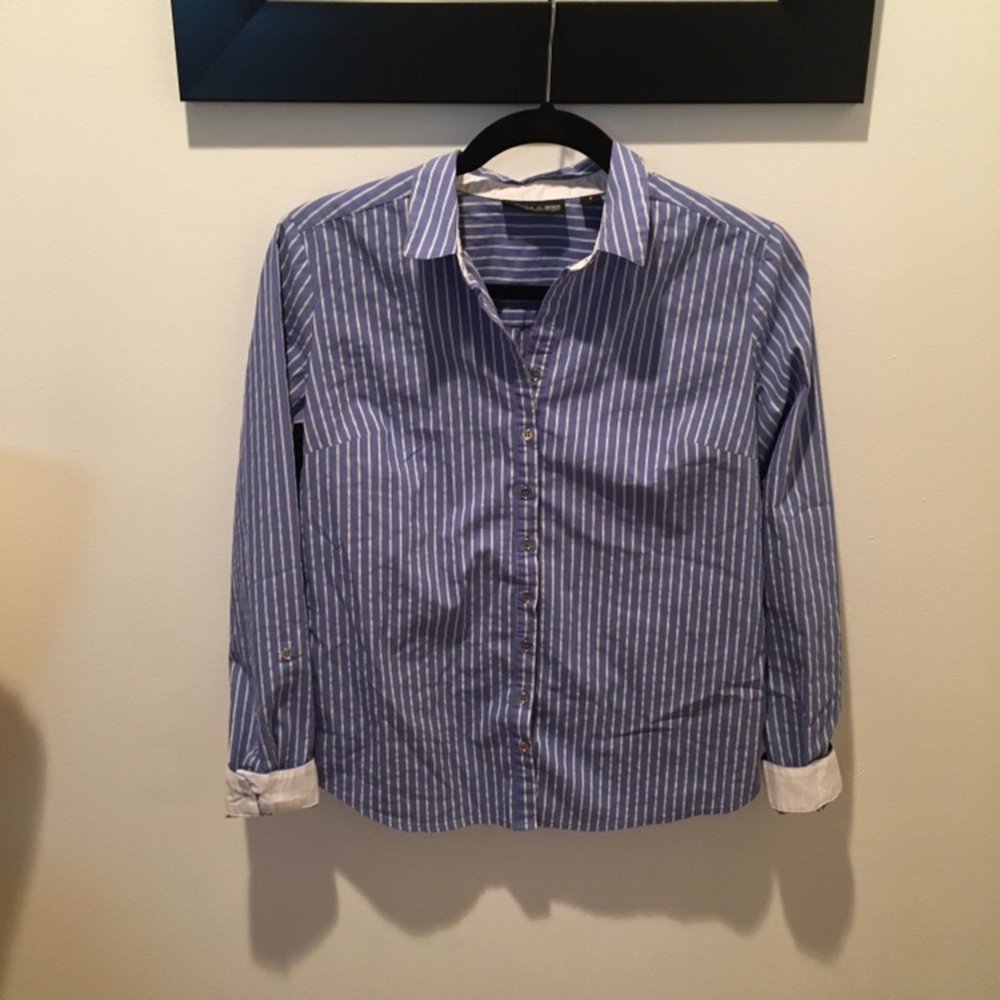 New York and Company “7th Avenue” button down